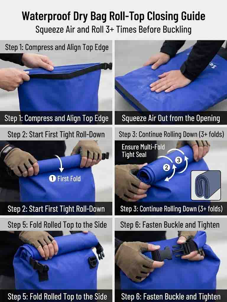 Roll Top Dry Bags: Zergatik menderatzen dituzte iragazgaitza biltegiratzeko produktuak