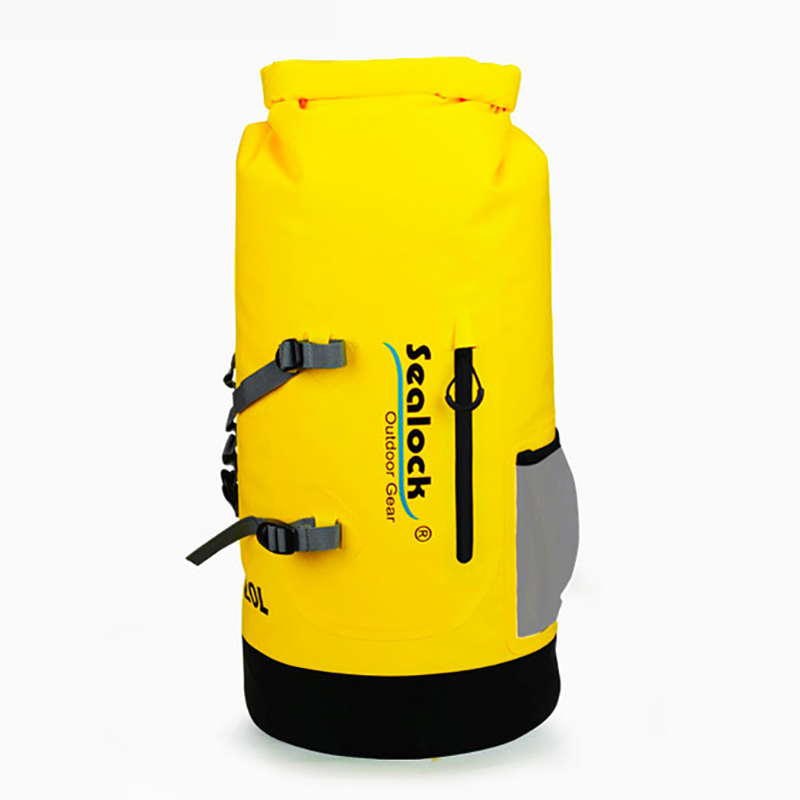 20L / 28L Roll Top motxila iragazgaitza aurrealdeko poltsiko iragazgaitzarekin